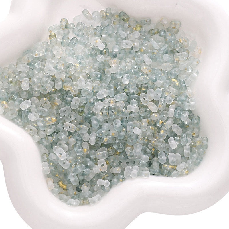 B-12-Color Peanut-Shaped Beads