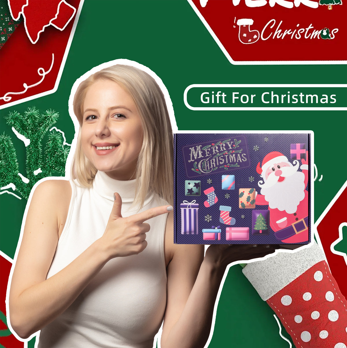 Christmas Luxe Cozy Gift Box