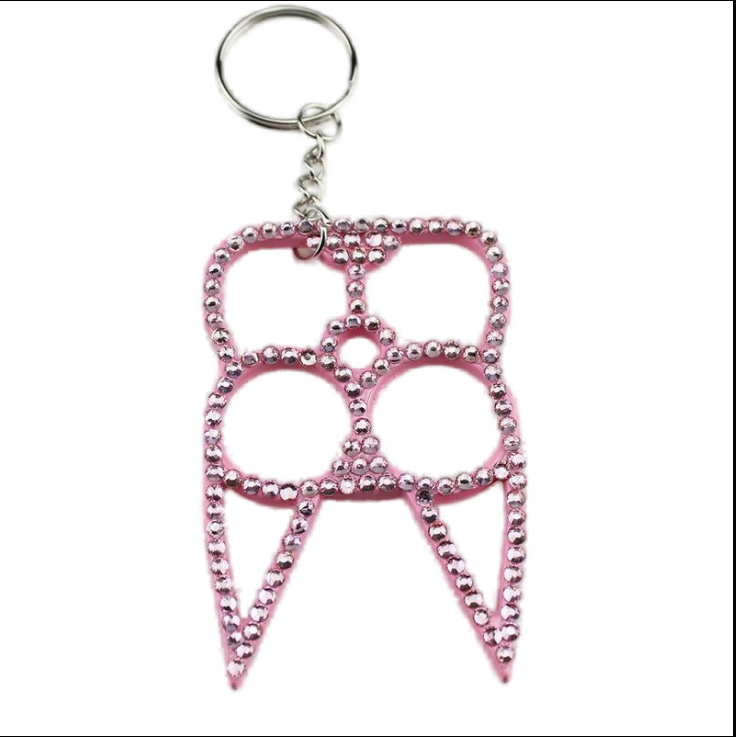 New diamond Kity keychains for women