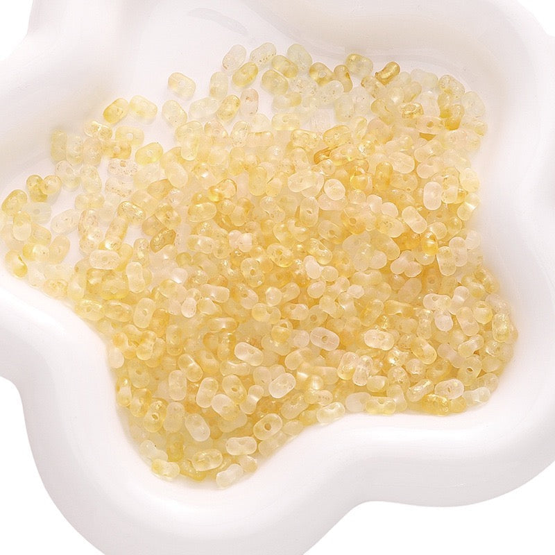 B-12-Color Peanut-Shaped Beads