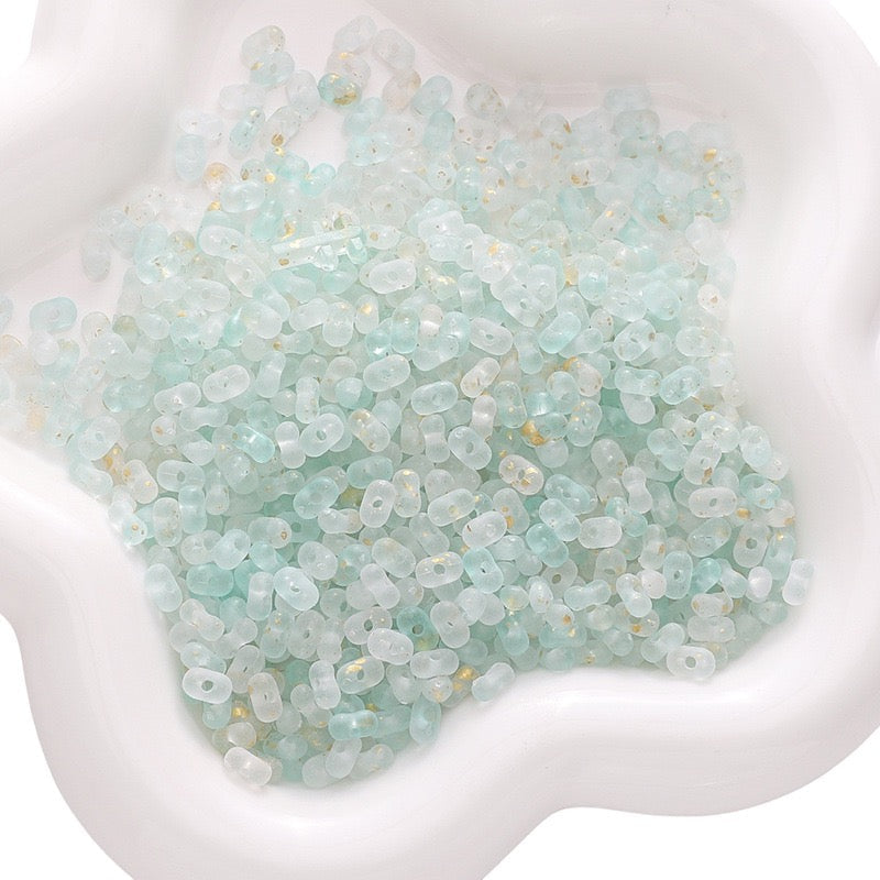 B-12-Color Peanut-Shaped Beads