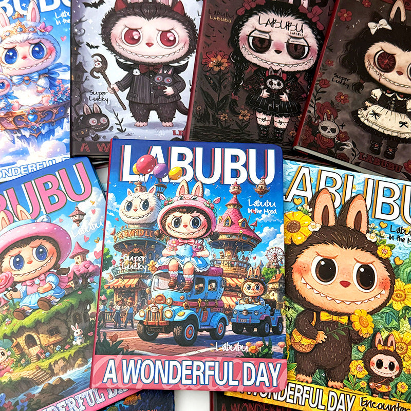 A5 size lined notebook, diary, SP color page notebook