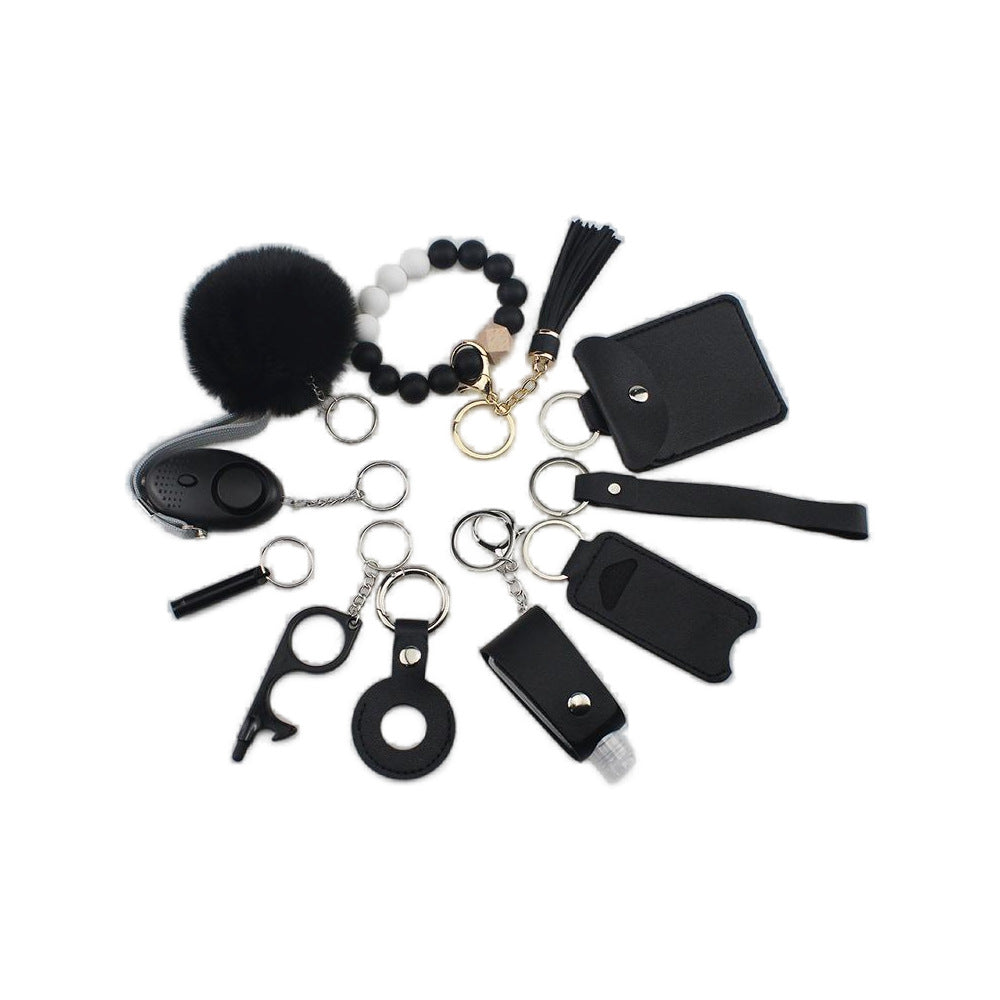 B-10pcs keychain set for Woman