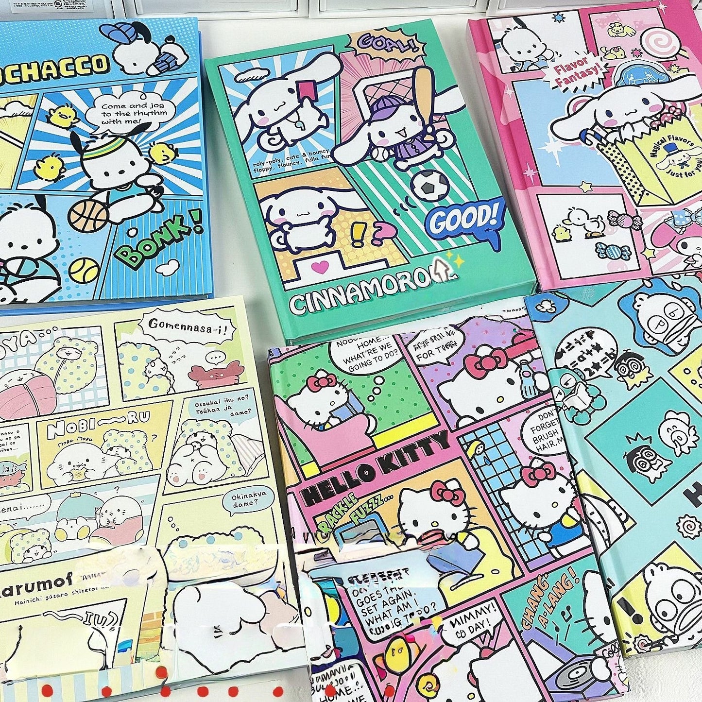 A5 size lined notebook, diary, SP color page notebook