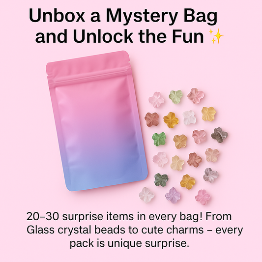 A-Bling Glass Crystal Beads  Blind Bags