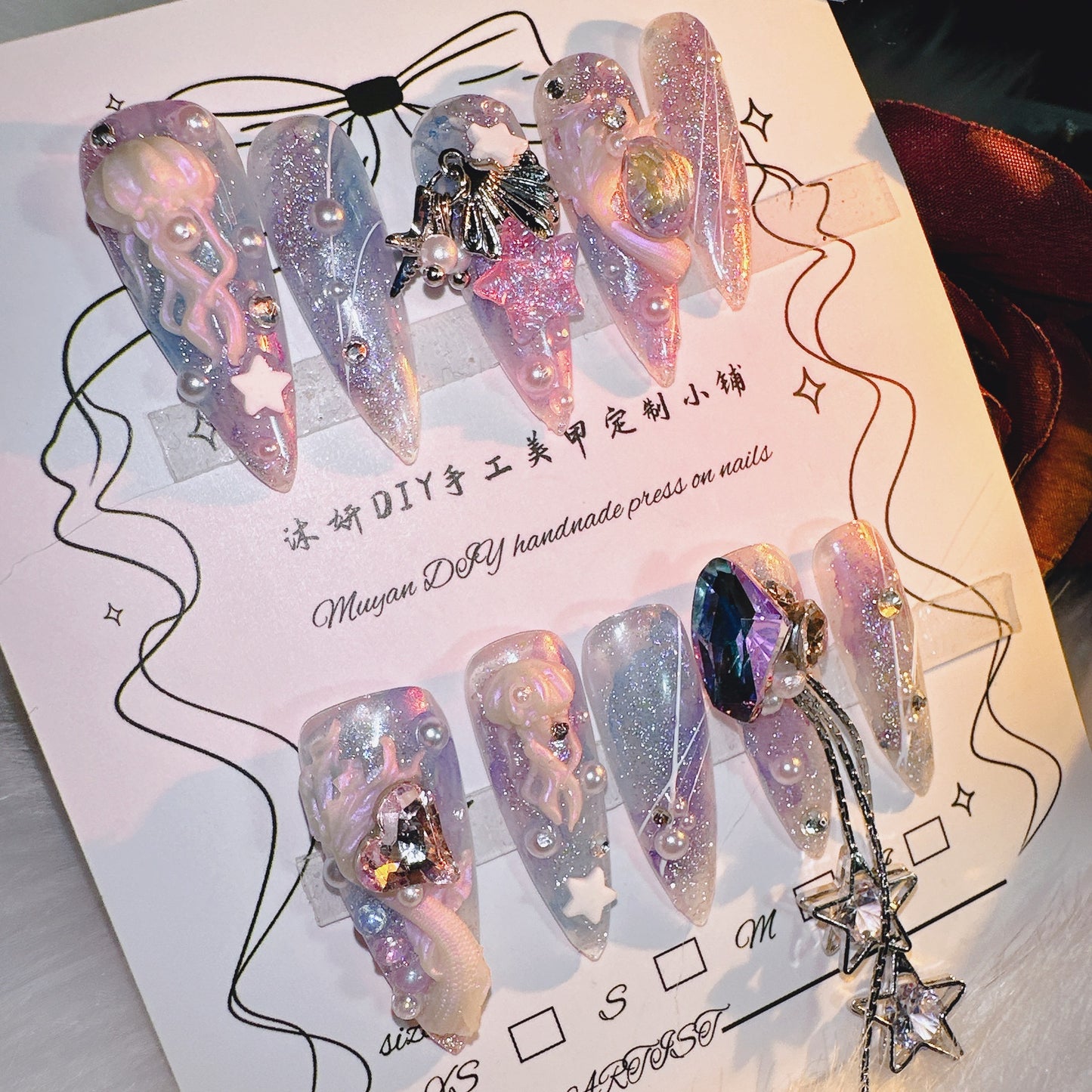Hand-made heavy industry  Luxury wearing nail
