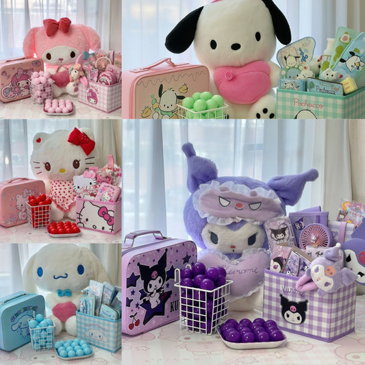 A-[MYSTERY SCOOP] Sanrio Ku.romi Hello Ki.tty Cinna Pocha Melo.dy Cuties Mystery Scoops
