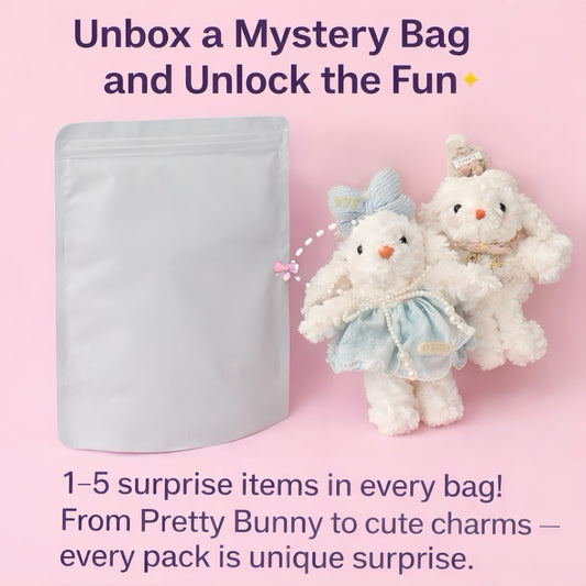 Plush Bunny Keychain Blind bag
