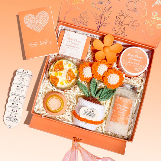 Citrus Bloom Luxe Self-Care Gift Box
