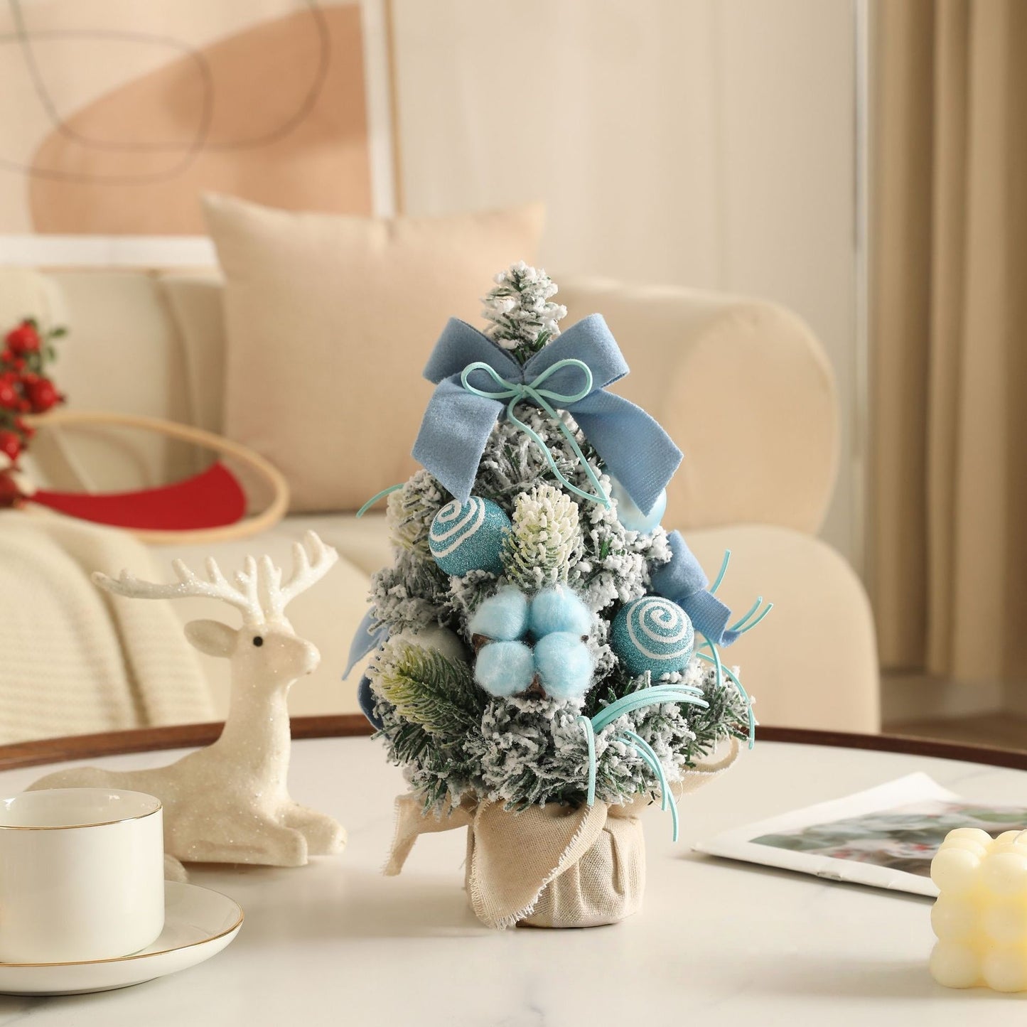Christmas tree decoration home desktop ornaments