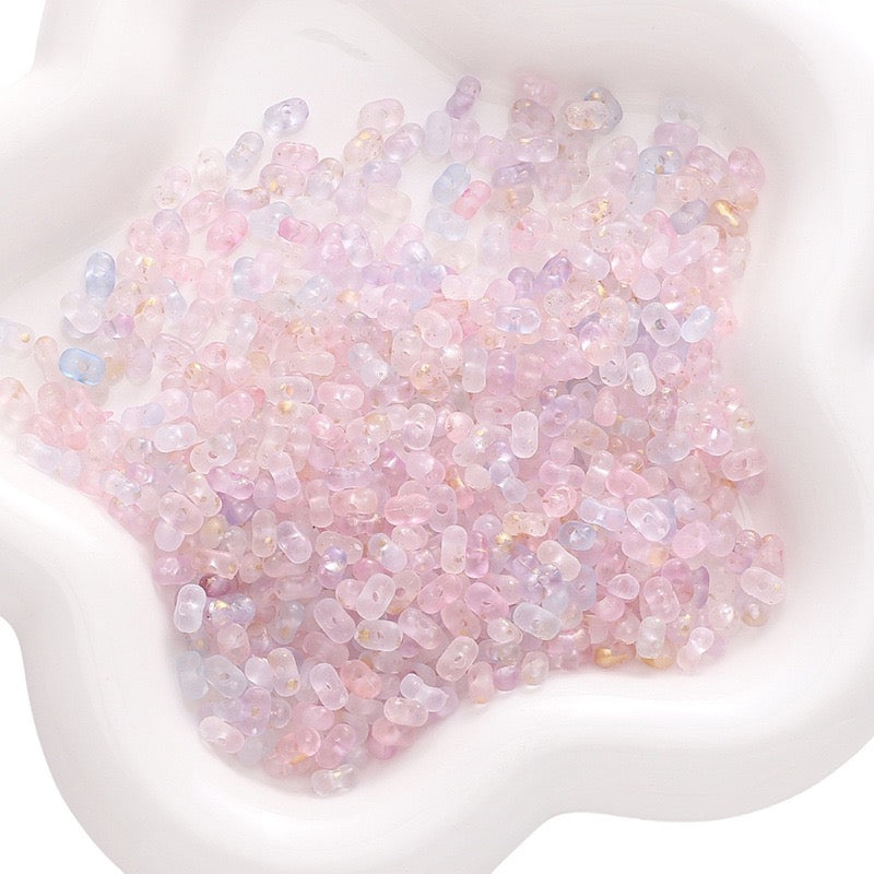 B-12-Color Peanut-Shaped Beads