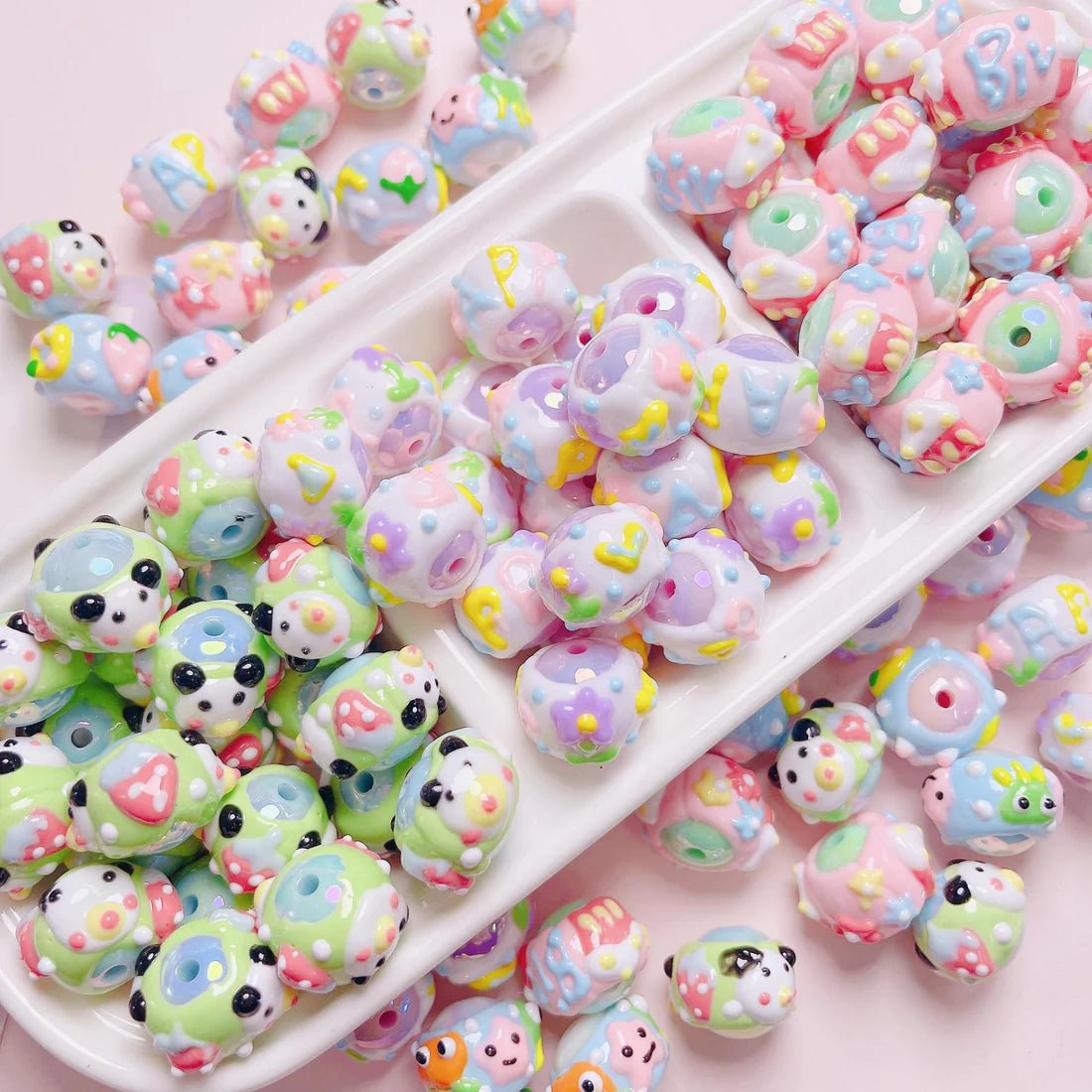 A-Luxury Acrylic Beads Blind Bags for DIY
