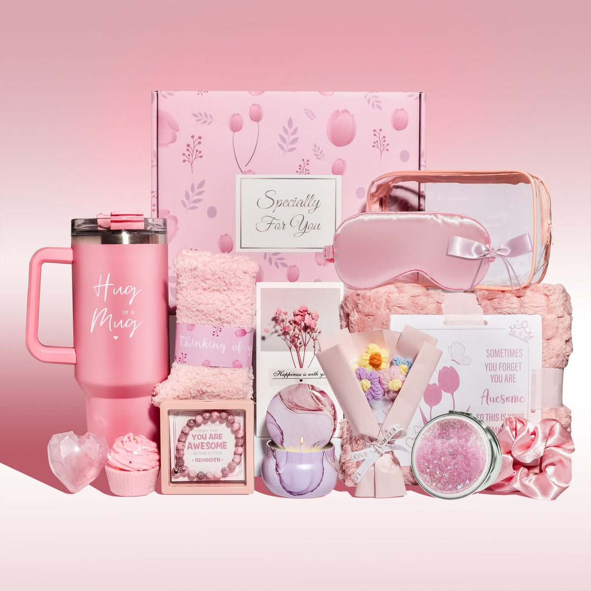 Blush Luxe Self-Care Gift Box