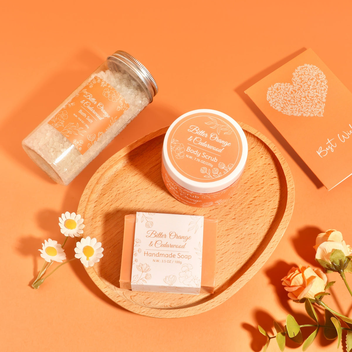 Citrus Bloom Luxe Self-Care Gift Box