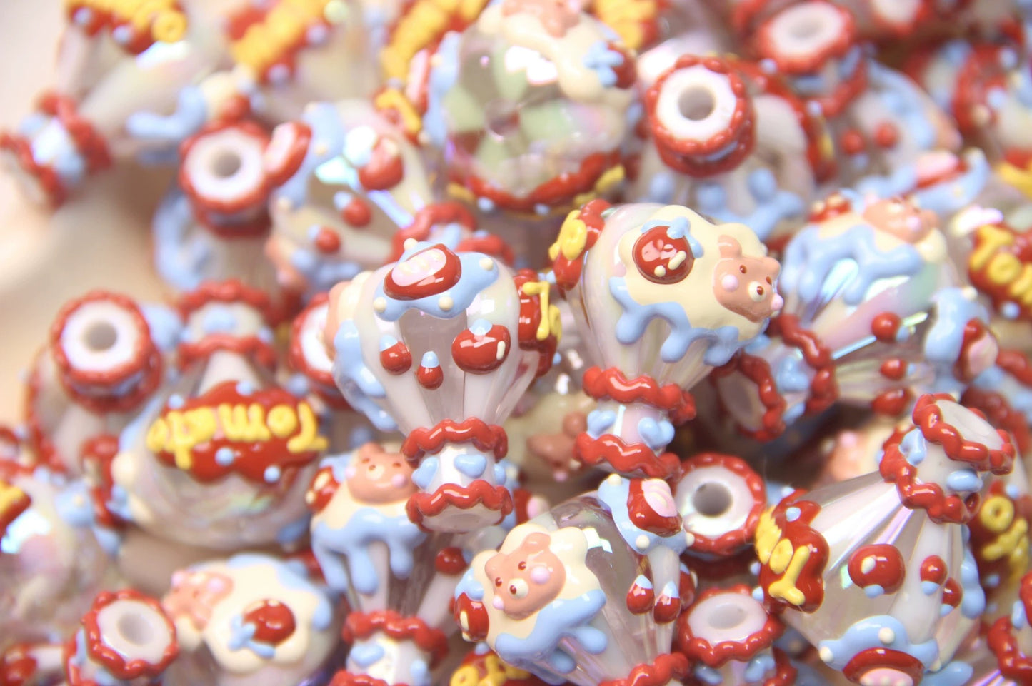 Balloon Hand-Painted Bead