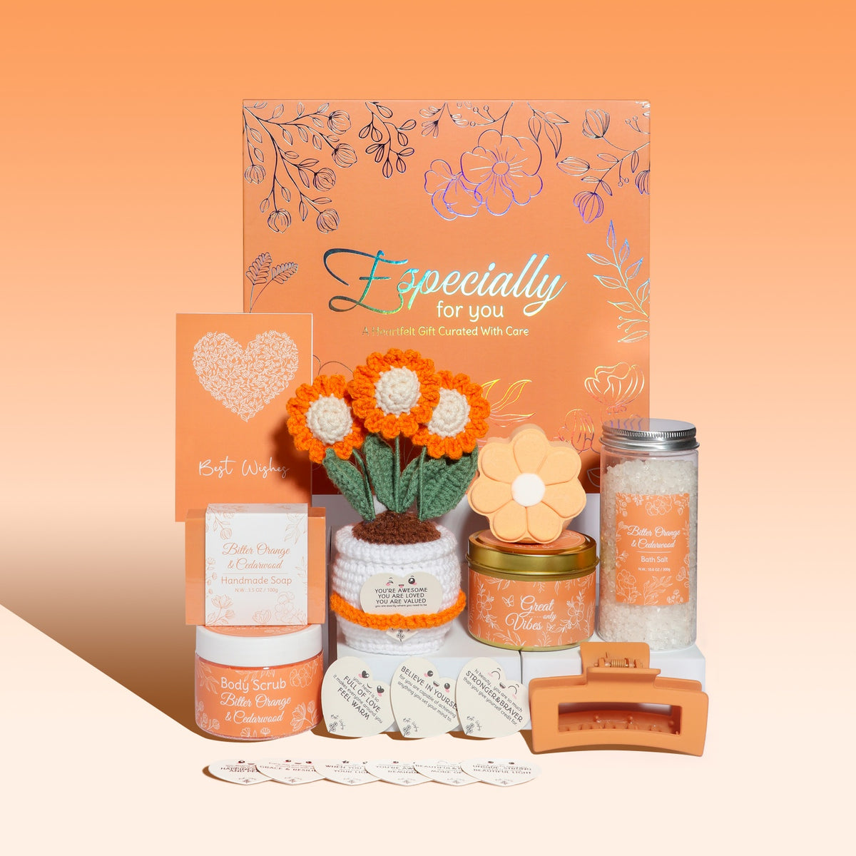 Citrus Bloom Luxe Self-Care Gift Box