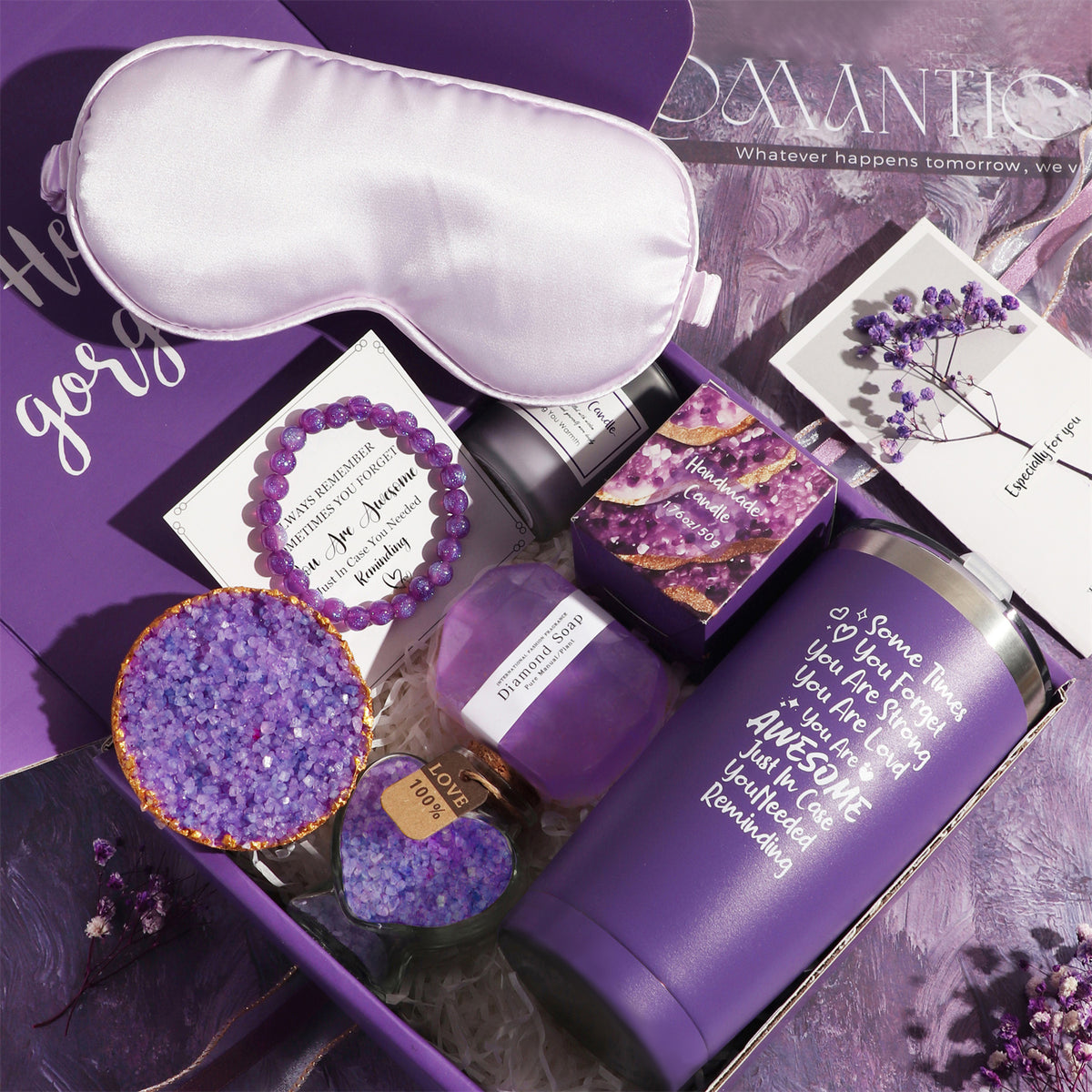 Amethyst Luxe Self-Care Gift Box