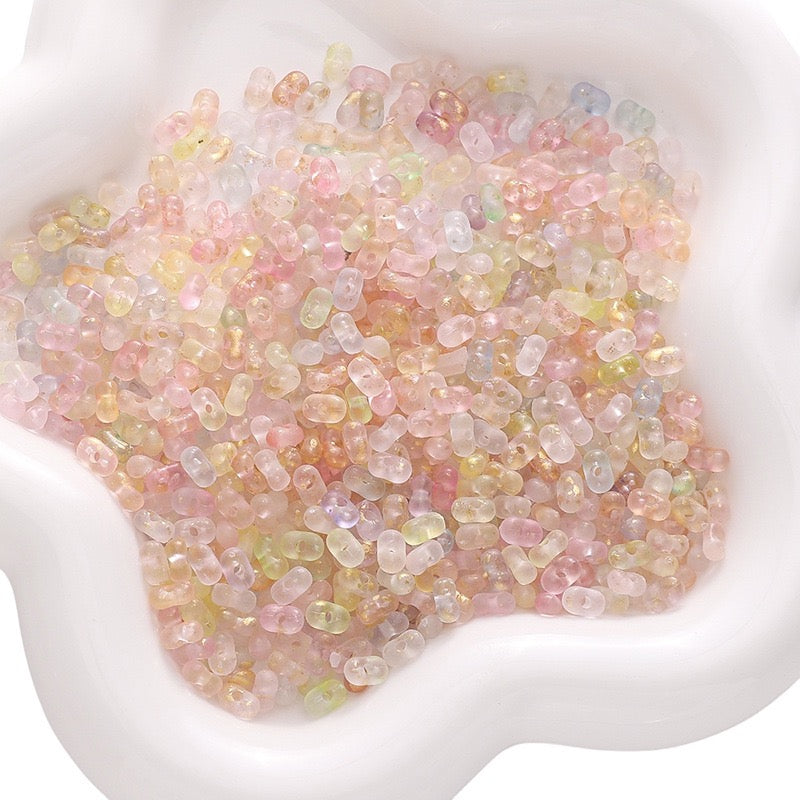 B-12-Color Peanut-Shaped Beads
