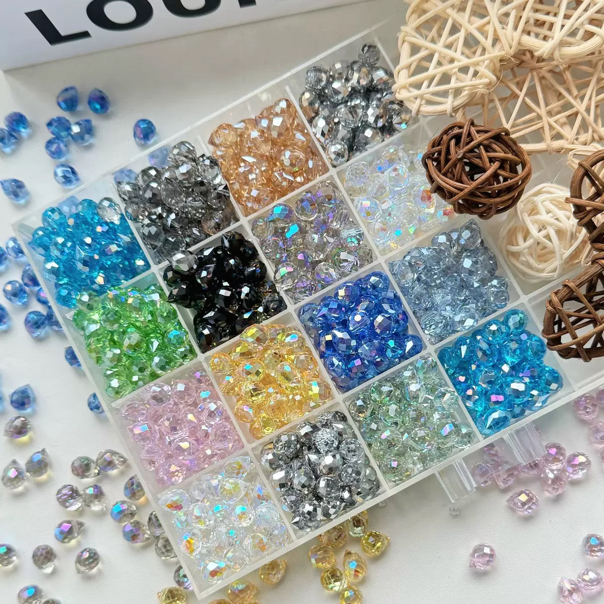 A-Bling Glass Crystal Beads  Blind Bags