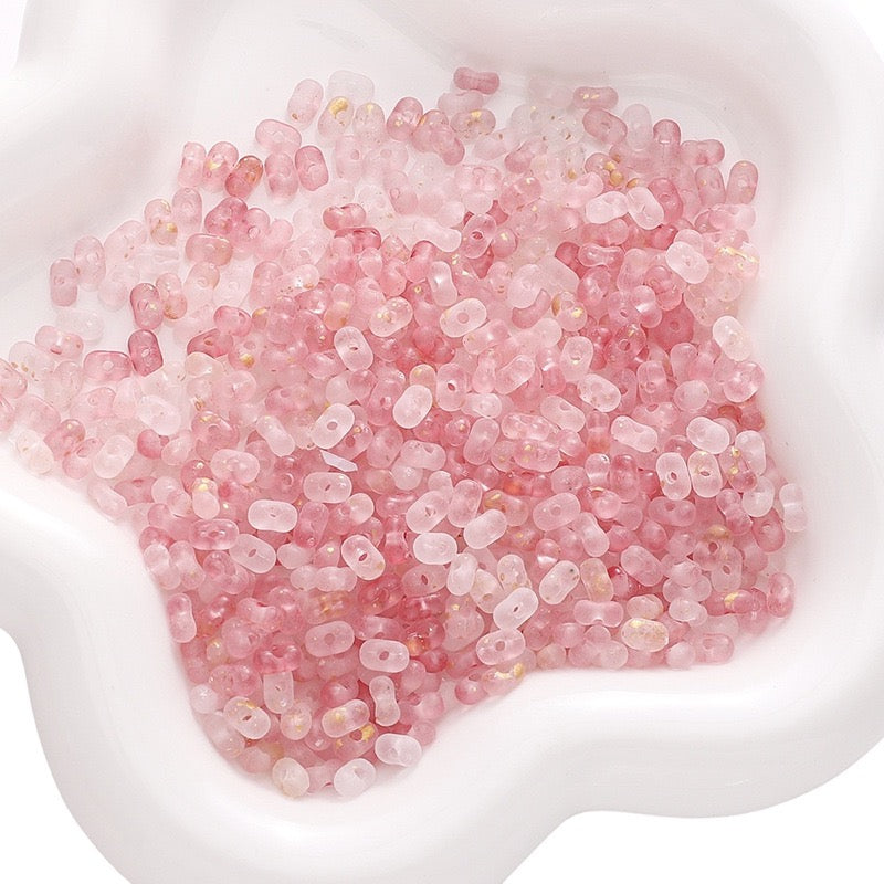 B-12-Color Peanut-Shaped Beads