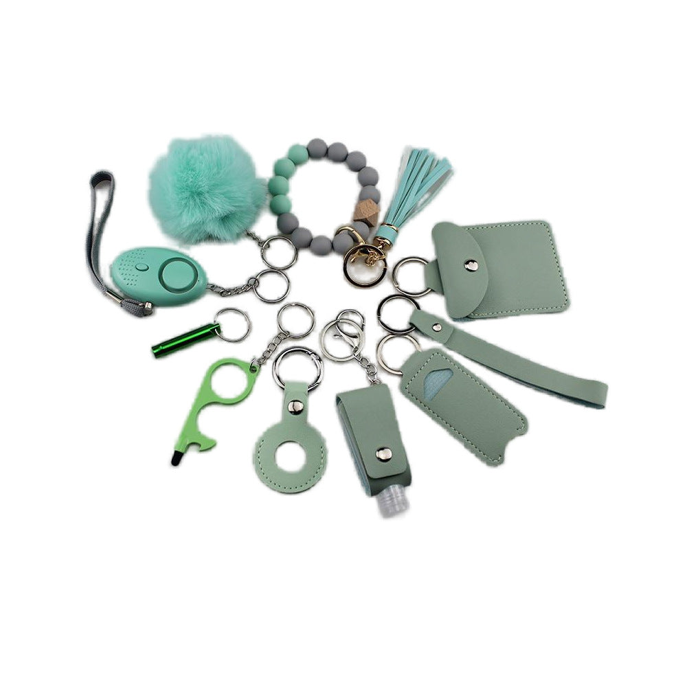B-10pcs keychain set for Woman