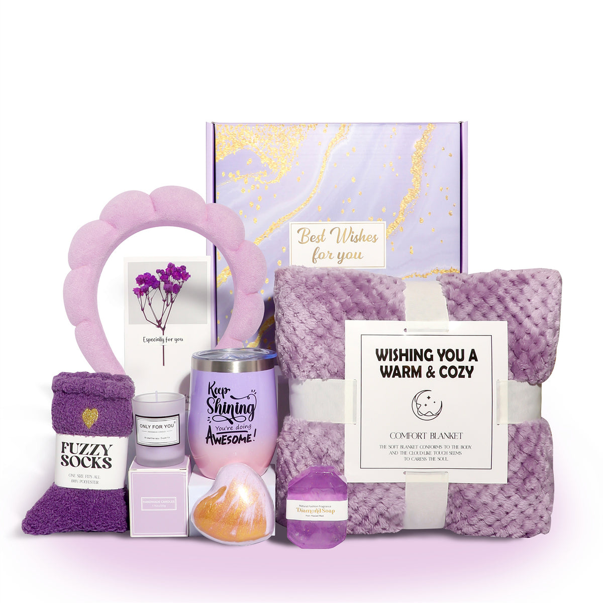 Lavender Luxe Cozy Gift Box
