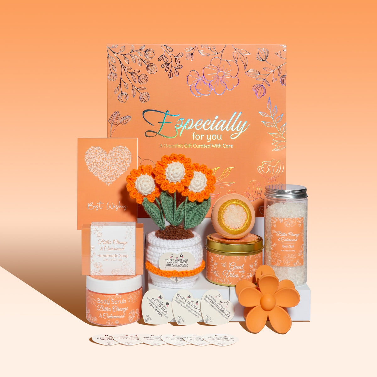 Citrus Bloom Luxe Self-Care Gift Box