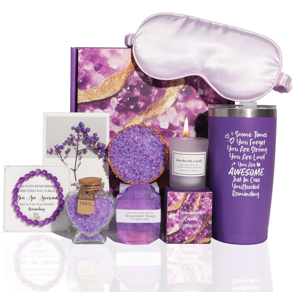 Amethyst Luxe Self-Care Gift Box