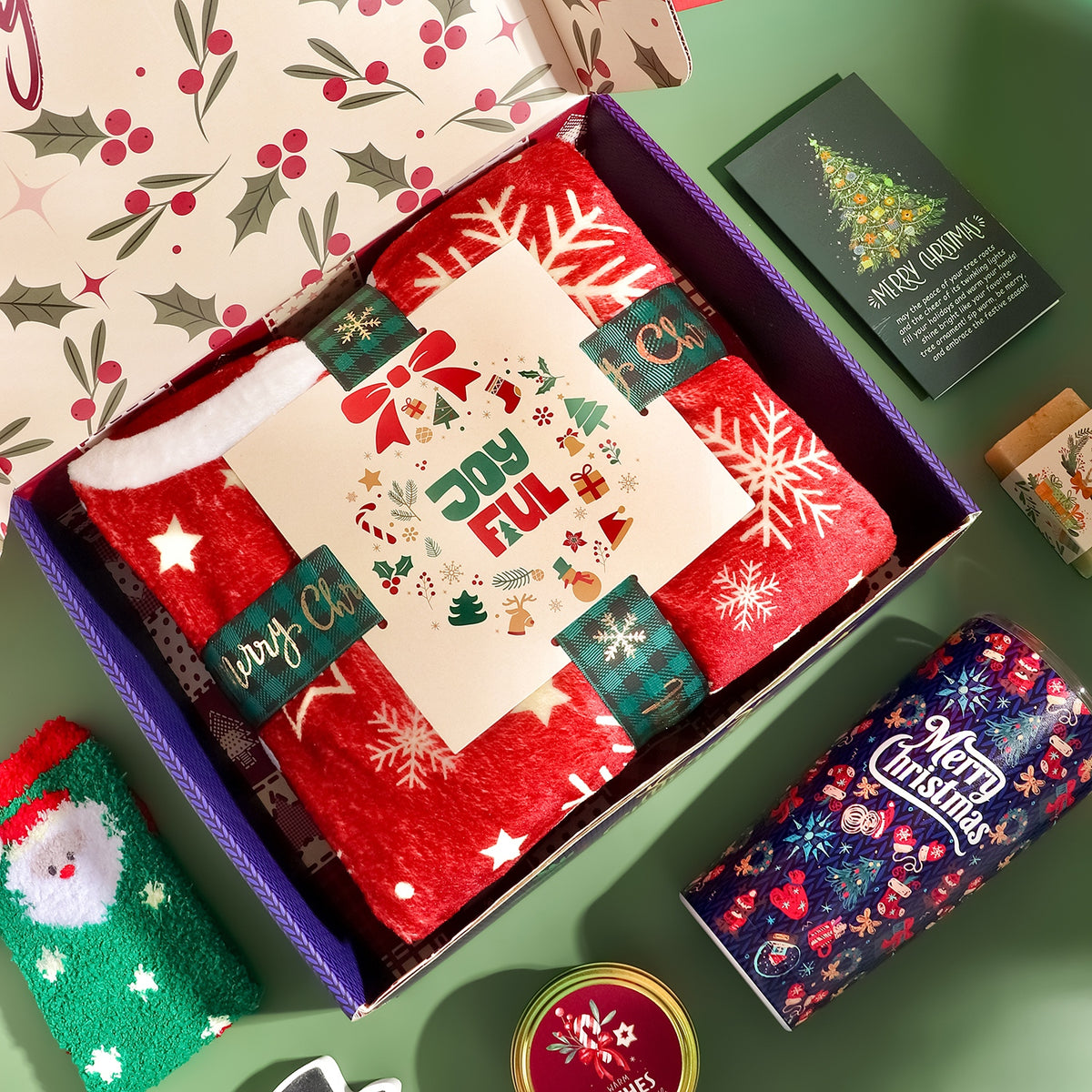 Christmas Luxe Cozy Gift Box