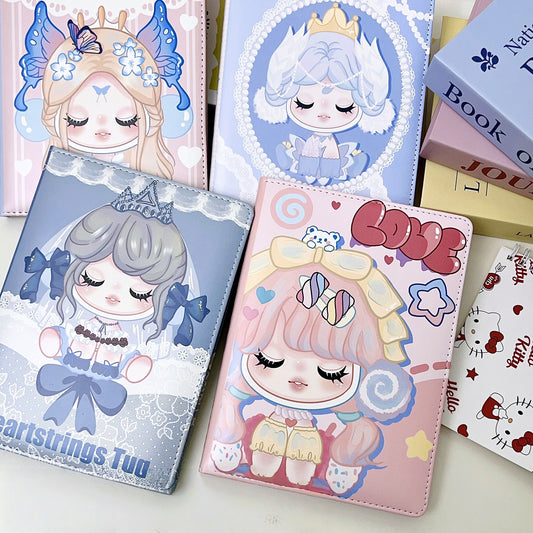 A5 size lined notebook, diary, SP color page notebook